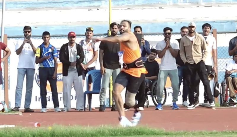 Sumit Antil Smashes F64 Javelin World Record in Bengaluru